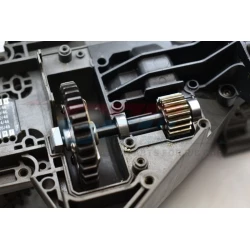 GPM For TRAXXAS X-MAXX and XRT 8S Medium Carbon Steel Cush Drive Input Shaft+Aluminum 7075-T6 Mount+Bearing