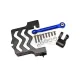 TRAXXAS Maxx 4S Aluminum 6061-T6 Standard 25T Steering Servo Horn - GPM TXMS024N black