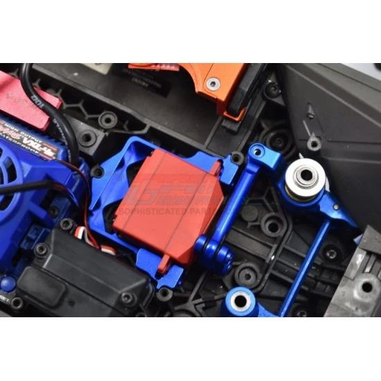 TRAXXAS Maxx 4S Aluminum 6061-T6 Standard 25T Steering Servo Horn - GPM TXMS024N black