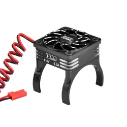 Zwart 6061 aluminium hogesnelheid koelventilator 20.000 RPM geschikt voor 36 mm motor