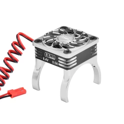 Zilver 6061 aluminium hogesnelheid koelventilator 20.000 RPM geschikt voor 36 mm motor