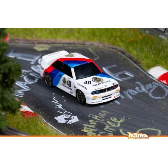 HPI Racing nano-TTR 1989 BMW M3 E30 Ravaglia - Donker silver