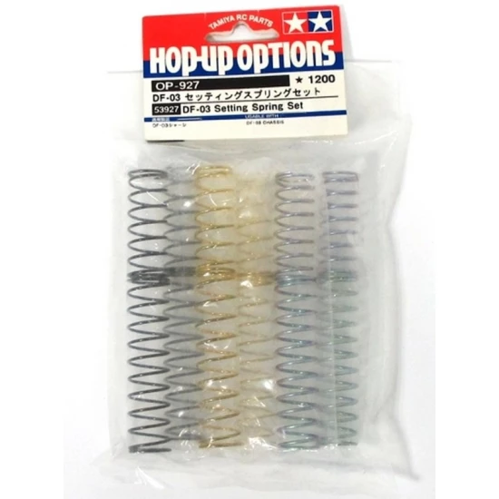 DF-03 Demperveerset. Set (3x4)s/m/h