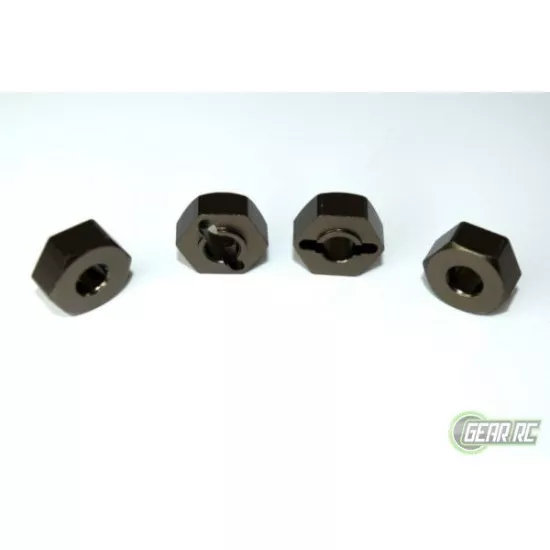 Aluminum wheel hex hub 4pcs ATC 2.4 RTR BL 12 mm