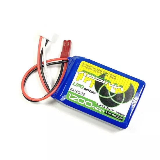 TX LiPo 2S 7.4V 1200mAh SC (BEC-plug)