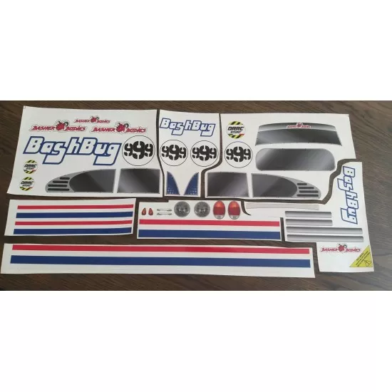Basherbodies Traxxas Xmax Bashbug stickers