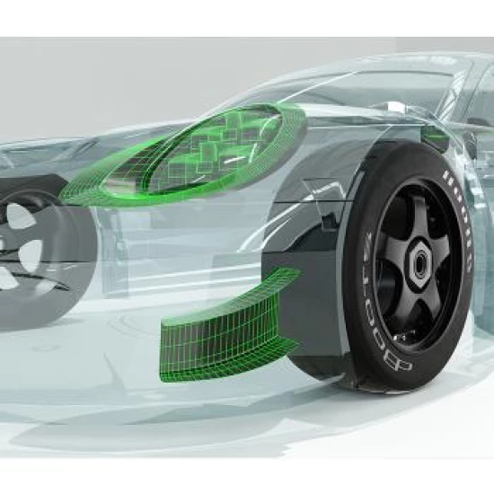 Bittydesign P-GT3R 1/7 Pre-Painted body for ARRMA Infraction/Limitless, Pre-Cut, 1.5mm