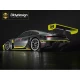 Bittydesign P-GT3R 1/7 transparante body voor ARRMA Infraction Limitless, Voor gesneden, 1.5mm