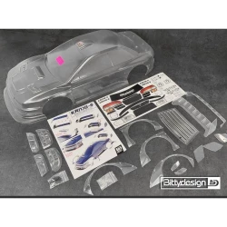 Bittydesign KANJO-S 1/7 transparante body voor ARRMA Felony, voorgeknipt, 1,5 mm