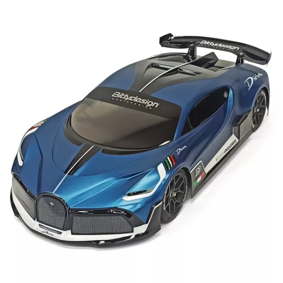 Bittydesign Divina 1/8 clear body for Arrma Vendetta/Infraction Mega, 1mm thickness