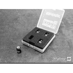 Bittydesign Body Post Marker kit Black - Big scale 1/5 - 1/7 - 1/8 model Cars