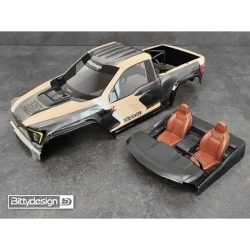 Bittydesign ROCK1 1/10 clear body for Vanquish VS4-10 Phoenix Rock Crawler, Pre-Cut, 1mm