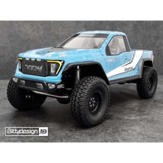 Bittydesign ROCK1 1/10 clear body for all 313mm wheelbase models, Pre-Cut, 1mm