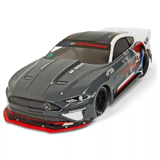 Bittydesign M-550 1/10 Pro Drag racing clear body