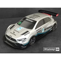 Bittydesign CA45 1/10 clear body 190mm for front wheel drive car