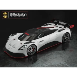 Bittydesign ARES-1 1/7 clear body for ARRMA Infraction/Limitless, 1.5mm