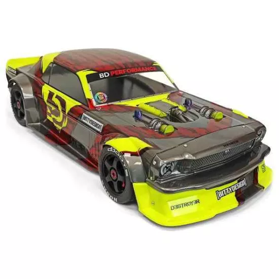 Bittydesign DESTROYER 1/7 clear body for Arrma Infraction/Limitless, 1.5mm thickness