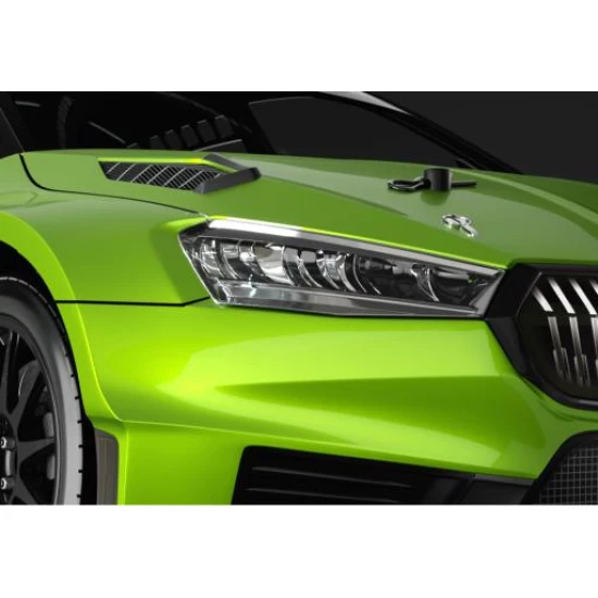 SKODA Fabia RS Rally2 1/10 190mm body light weight 0.8MM