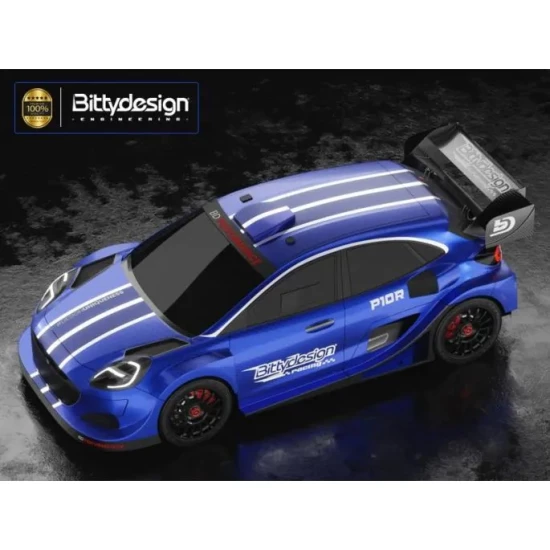 Bittydesign P10R clear body 1/10 Rally 190mm, Hard 1mm