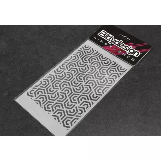 Bittydesign Vinyl stencil - Ipnotic V4 small
