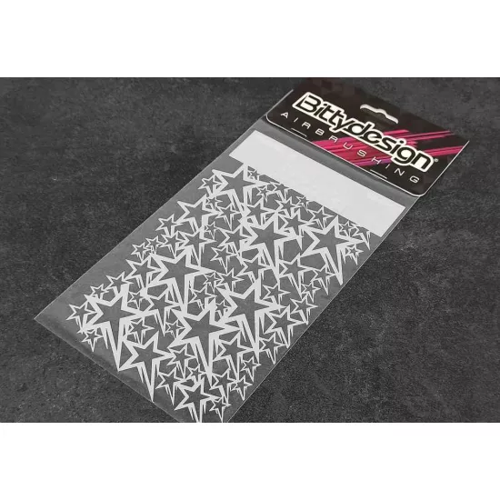 Bittydesign Vinyl stencil - Stars V1