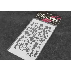 Bittydesign Vinyl stencil - Camo Digi
