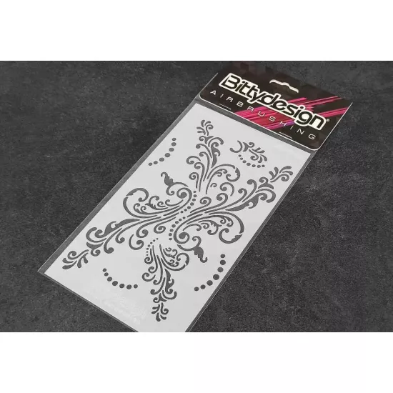 Bittydesign Vinyl stencil - Floreal
