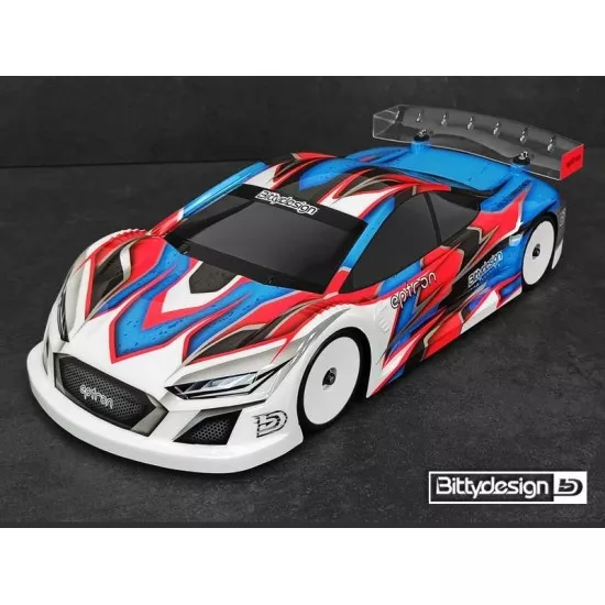 Bittydesign Eptron clear body 1/10 TC 190mm, ULT (Ultra Lite)