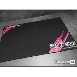 Bittydesign Anti-slip Table Pad, 2018 logo graphic, 100x63cm