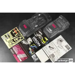 Bittydesign Iron 1/10 Truck Body Clear 190mm ongespoten