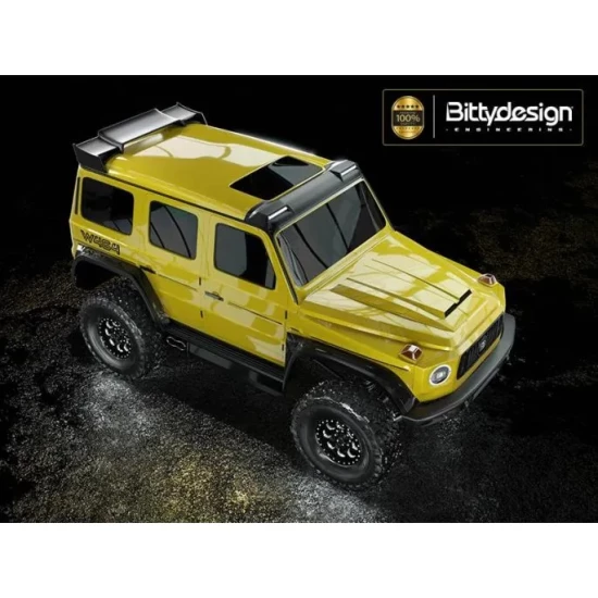 Bittydesign W464 1/18 clear body for TRAXXAS TRX-4M, Pre-cut