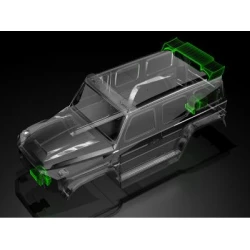 Bittydesign W464 1/18 clear body for TRAXXAS TRX-4M, Pre-cut