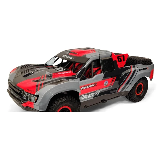 Bittydesign FALCON-X 1/7 clear body for TRAXXAS UDR, Pre-cut, 1.5mm