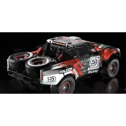 Bittydesign FALCON-X 1/7 Pre-Painted body for TRAXXAS UDR, Pre-cut, 1.5mm - RED