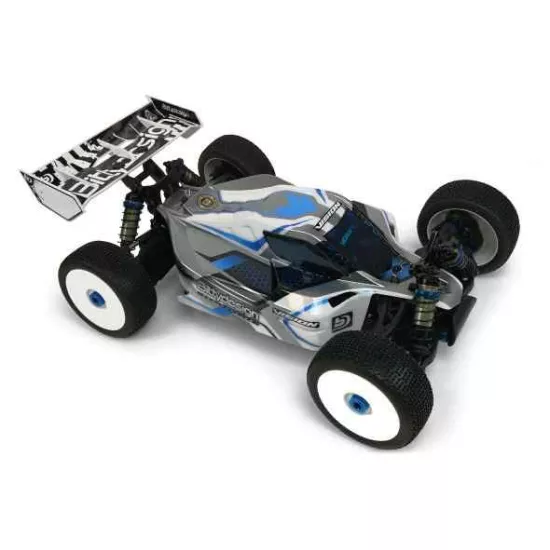Bittydesign Vision clear 1/8 buggy body Team Associated RC8B3.1 Pre-cut Electric