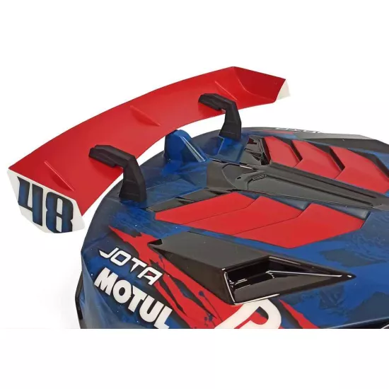 Bittydesign Rear wing High Downforce for Jota 1/7 Arrma body shell