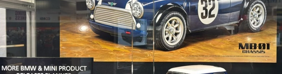 Nieuwe Tamiya Mini Cooper Racing MB-01