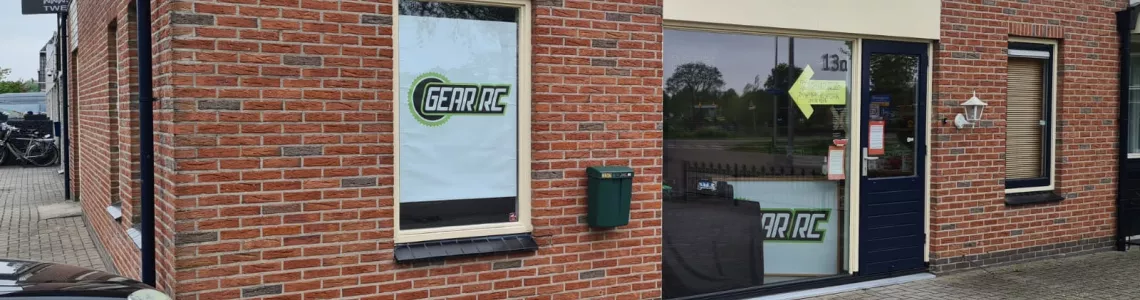 Wandeling in de winkel van GearRC