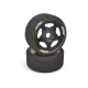 GT8 Rally black  pre-glued foam tyres 25SH-103MM