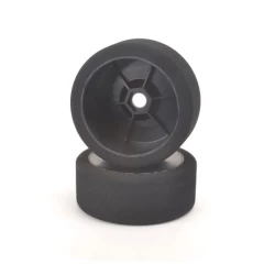 GT8 Rally black  pre-glued foam tyres 25SH-103MM
