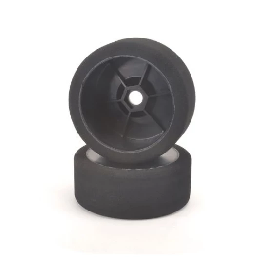 GT8 Rally black  pre-glued foam tyres 25SH-103MM