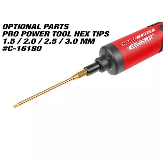Team Corally Torq Master Draadloze schroevendraaier met digitale koppelregeling Li-Ion 3.6V 1pc