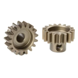 Team Corally M1.0 Stalen Pinion Kort Gehard 17 Tanden, Asdiameter 5mm