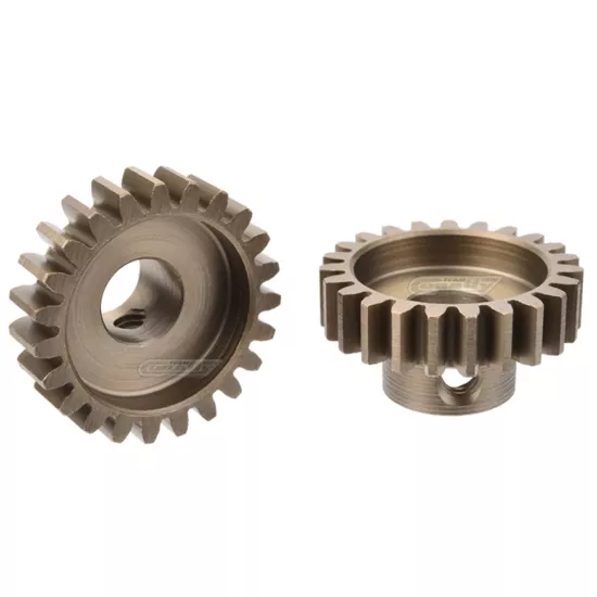 Team Corally - M1.0 Pinion – Short Wide Teeth – Hardened Steel - 26 Teeth - Shaft Dia. 8mm
