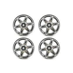 Fastrax 1.9 zware 6-spaaks aluminium beadlock velgen 4 stuks