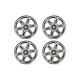 Fastrax 1.9 zware 6-spaaks aluminium beadlock velgen 4 stuks