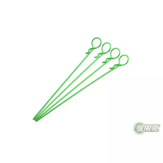 Fastrax Small Metallic Green Long Body Pin 1/10th