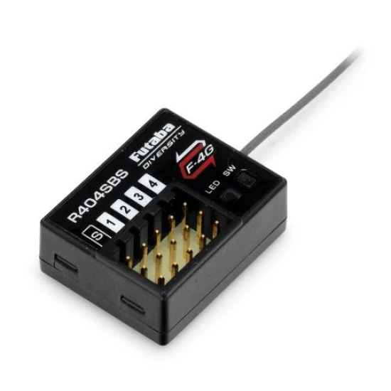 Futaba T6PV - 6-channel Radio - with R404SBS receiver