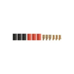 6mm Goud contacten (3paar)