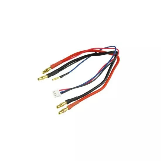 Charging cable gold connector Ø4.0mm 2.5mm² for hardcase 2S LiPo XH